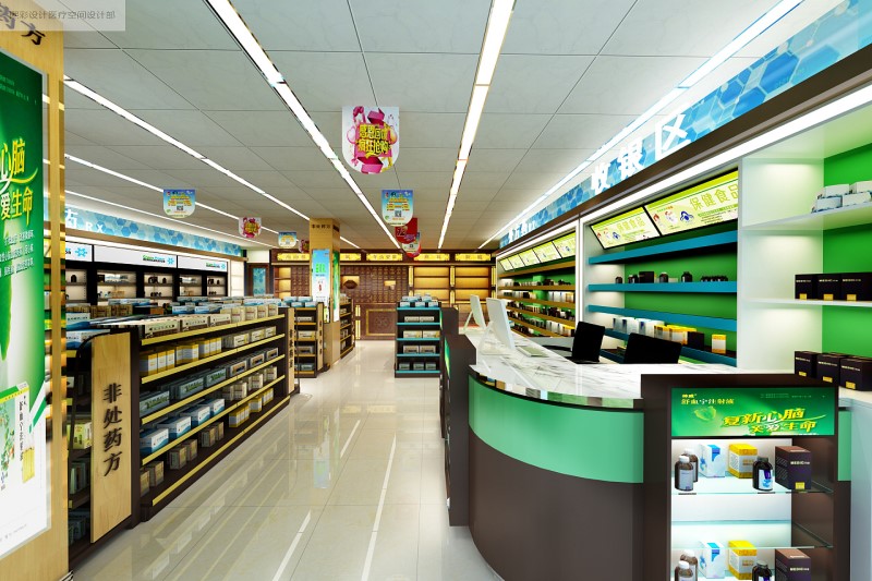藥店裝修應該如何設計呢(藥店裝修設計設計方法解讀)