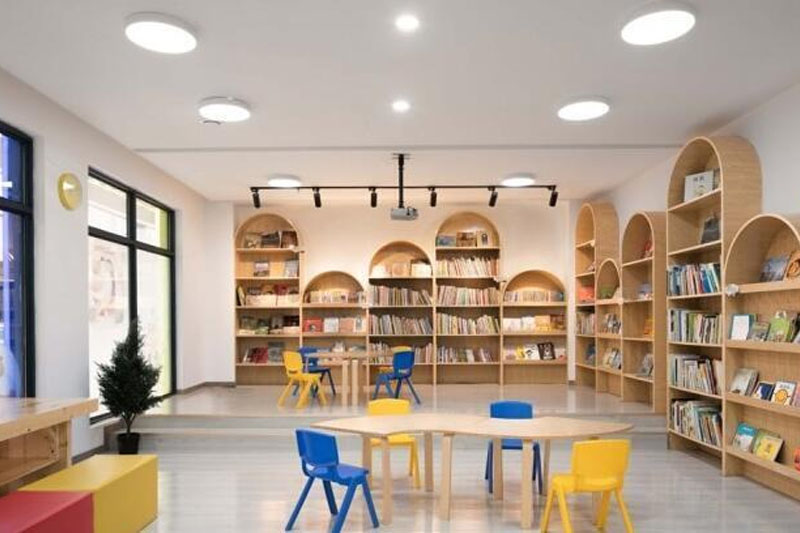南京色彩碰撞幼兒園裝修設(shè)計方案效果圖-南京博妍工裝公司
