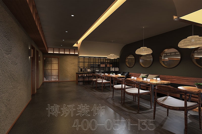 南京中式風格棋牌會所裝修設計效果圖