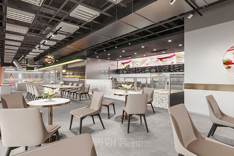 烘焙店裝修案例,烘焙店裝潢設(shè)計(jì)公司,烘焙店裝修效果圖,裝修公司