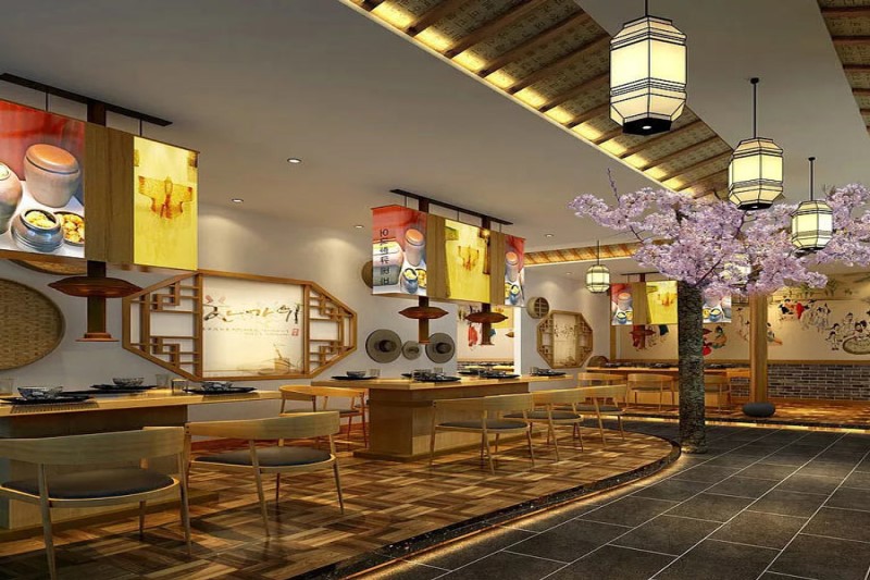 韓式料理店裝修設(shè)計(jì)公司(韓式料理店裝修引領(lǐng)韓流文化)